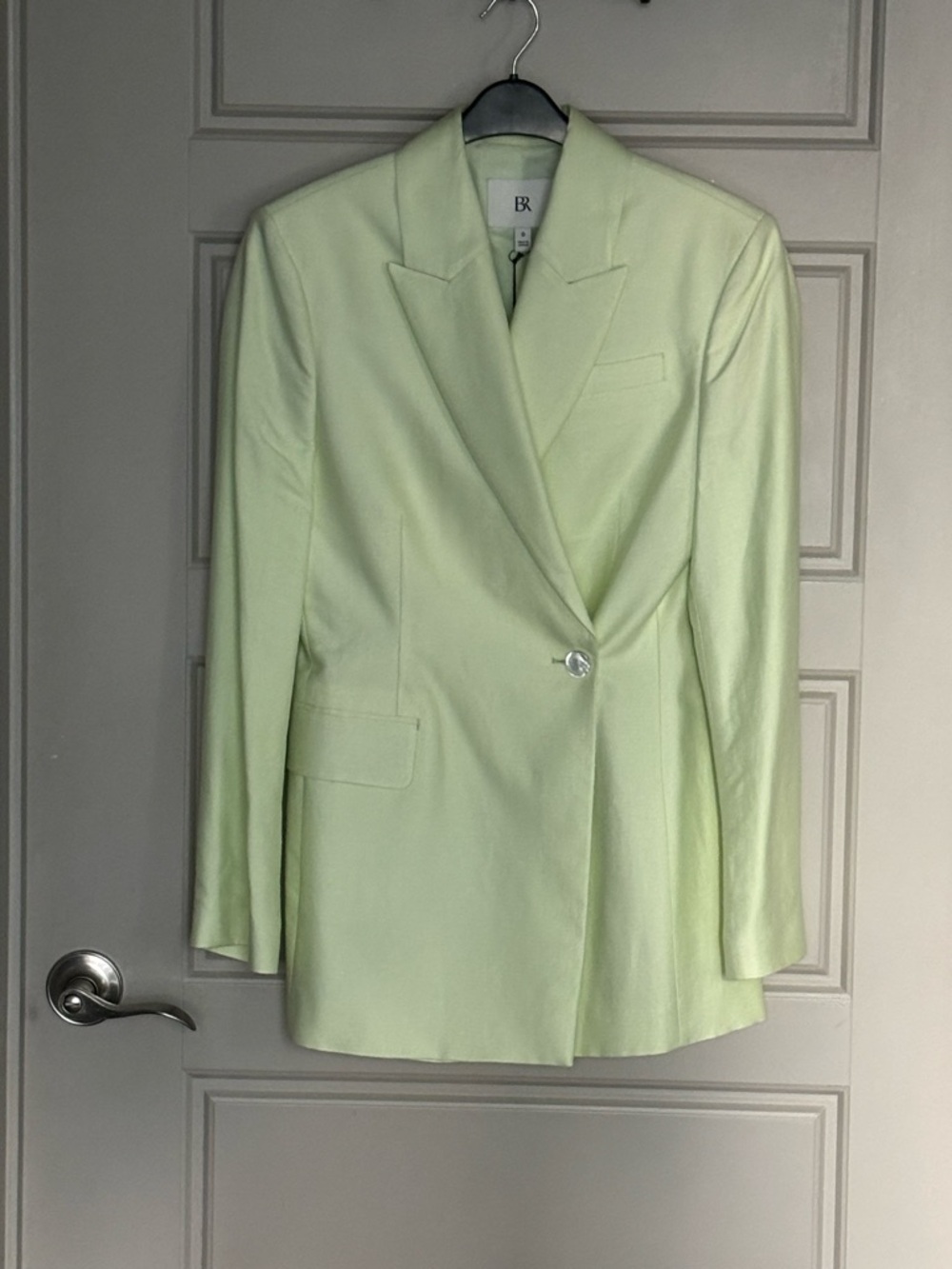 Banana Republic Light Mint Green Blazer Jacket